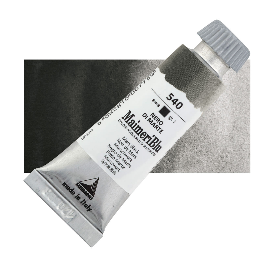 

Cat Air Lukis Maimeri Blu Watercolour 12ml MaimeriBlu Mars Black 540 M1609540 - PC