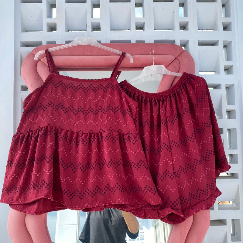 90-130KG Setelan Jumbo manohara Bobok LD 150 Melar Kekinian Baju Tidur Jumbo