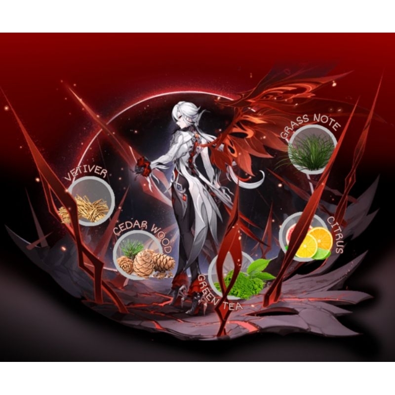 Inspired Perfume Genshin Impact Arlechino 35ml