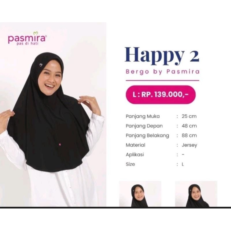PASMIRA HAPPY 2 EXCLUSIVE L