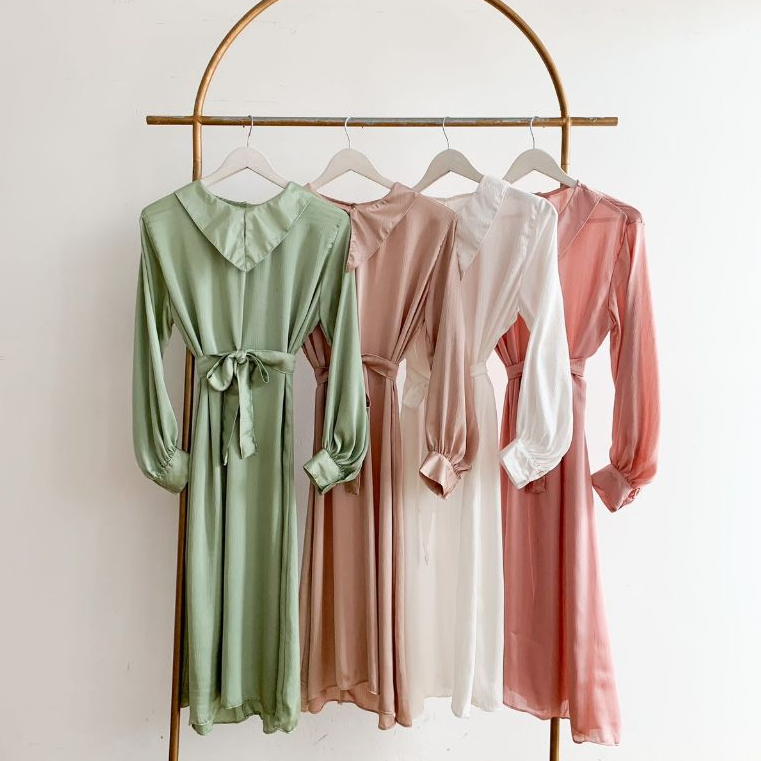 GROSIR LV526 (4PCS) - Tunik Wanita Dewasa Cradenza Silk Premium Import - Tunik Grosir