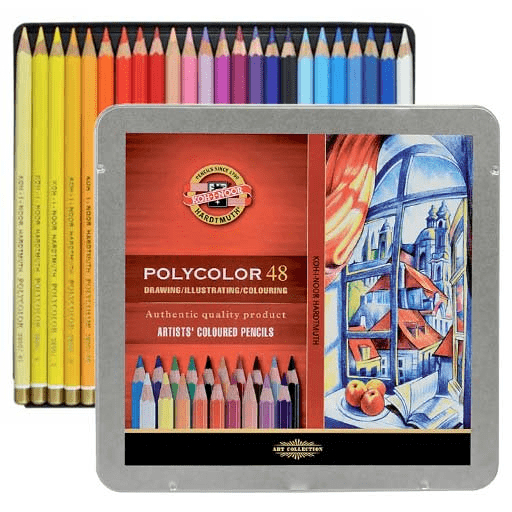 

KOH-I-NOOR Polycolor Color Pencil Set 48