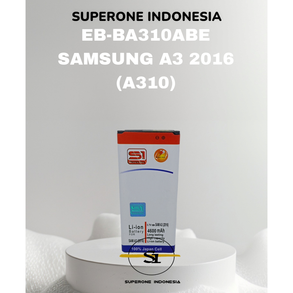SuperoneIndonesia - EB-BA310ABE Samsung A3 2016 / A310 Batre Batrai Baterai