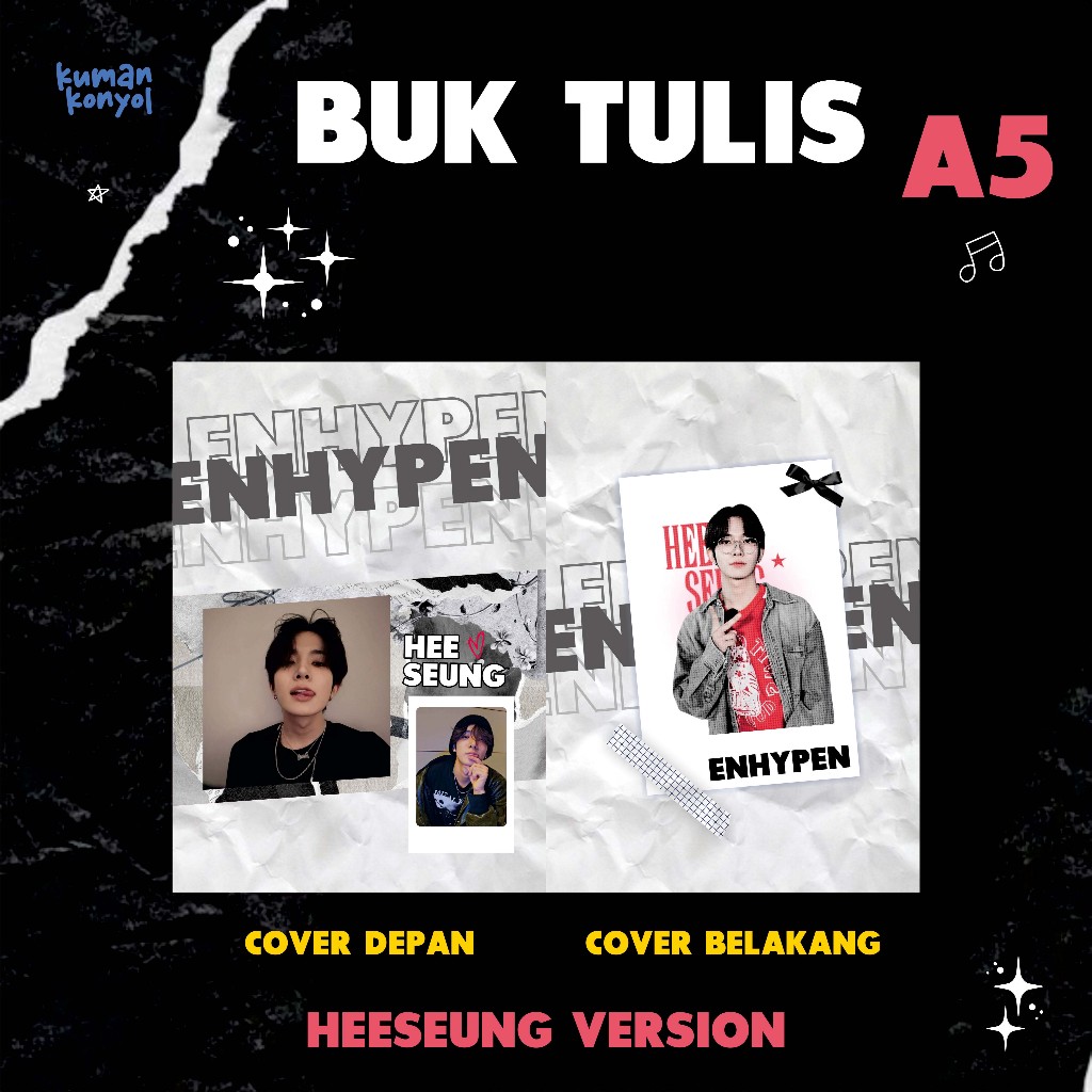

BUKU TULIS KPOP