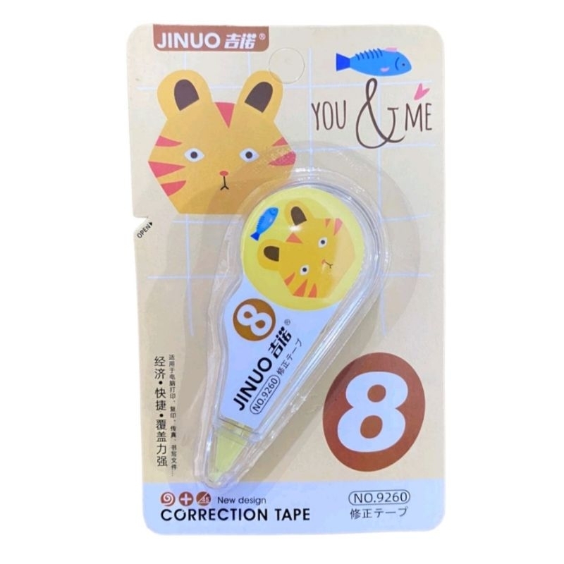 

Correction Tape 8Mtr Students Stationary School Supplies Multiple Color 8Meter Karakter Lucu