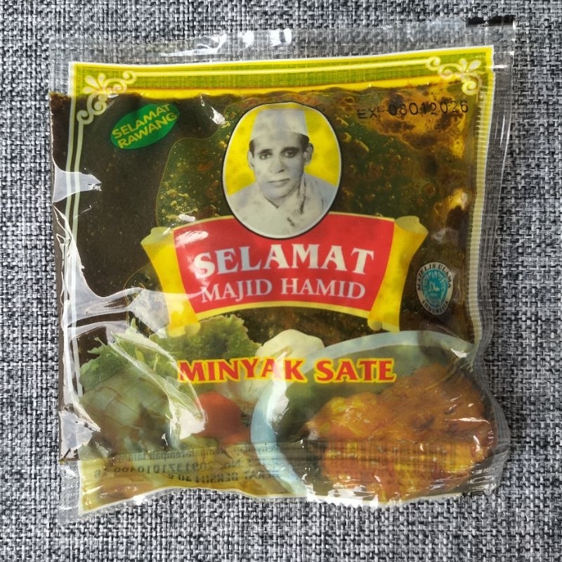 

Bumbu MINYAK SATE Padang Toko SELAMAT MAJID HAMID Padang 40gr
