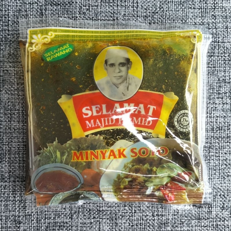 

Bumbu MINYAK SOTO Toko SELAMAT MAJID HAMID Padang 40gr