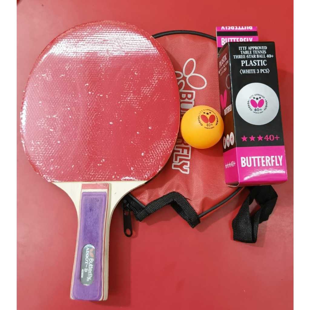 Bet Ping-pong BUTTERFLY//Bola Ping-pong Plastik BUTTERFLY