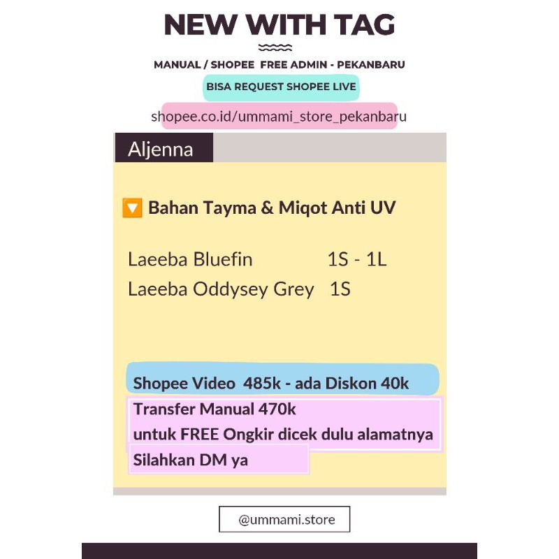 Laeeba Dress Aljenna NWT Warna Bluefin Size S