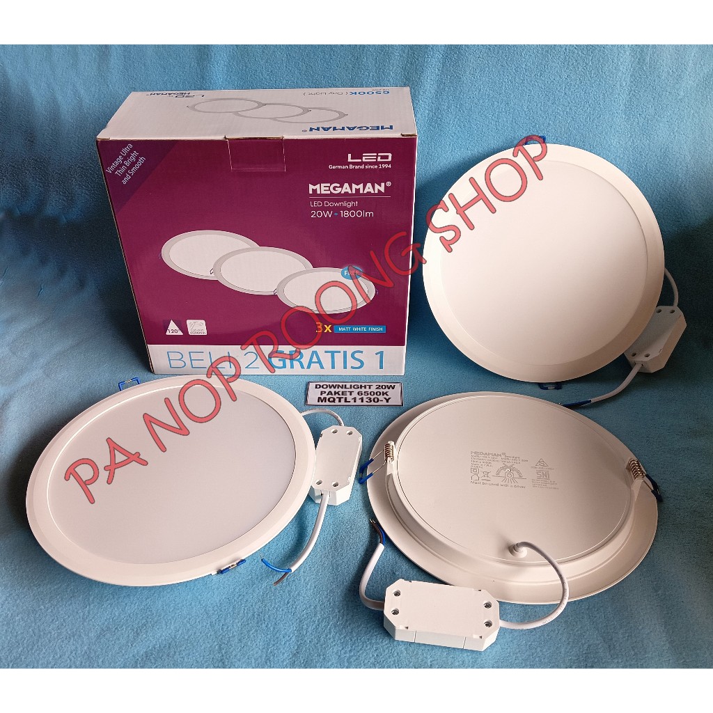 DOWNLIGHT 20W IB PAKET MEGAMAN