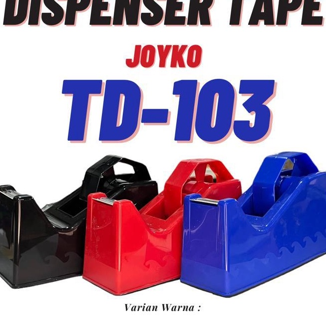

Unggul Tape Dispenser Joyko TD 13 Pemotong Tempat Lakban