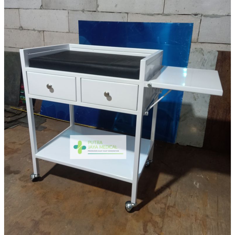 Meja Resusitasi Bayi Besi - Baby Table Medis Resusitasi Bayi