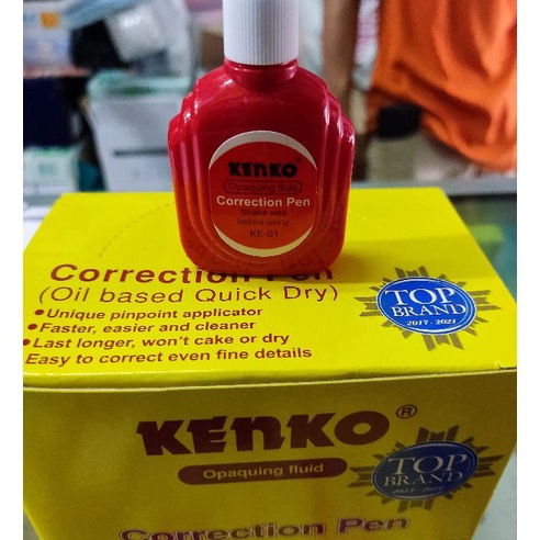 

Potongan Tip ex cair Correction Pen kenko KE 112 pcs