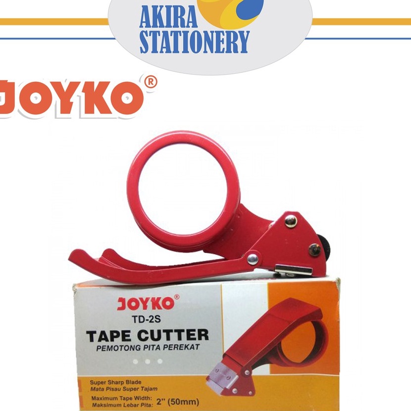 

Hematku TAPE DISPENSER TAPE CUTTER TEMPAT ISOLATIP ISOLASI LAKBAN JOYKO TD2S TD 2S