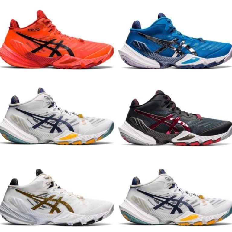 KODE J69Q sepatu voli metarise pria sepatu olahraga asics tokyo
