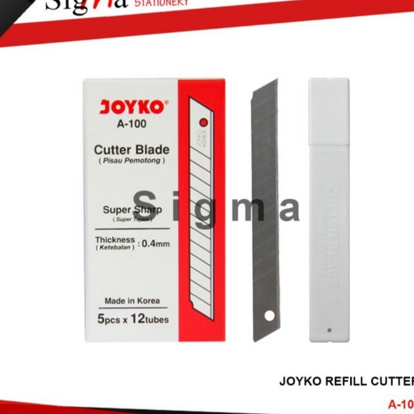 

KP8 Isi Cutter kecil JOYKO A1 Pack isi 12 Tube