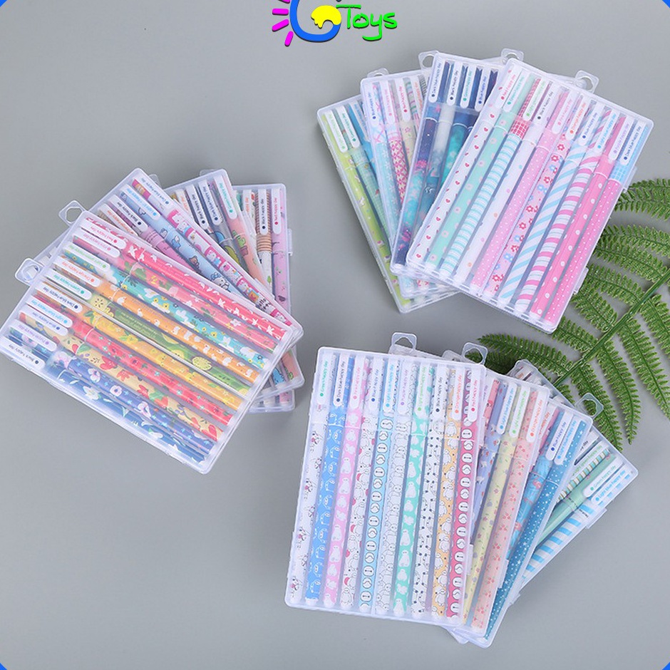 

Laris CRA54 Pulpen Gel Set Warna Warni 1IN1 Pena Cair Motif Karakter Pena Korea Color Pen Souvenir Set Alat Tulis Sekolah dan Kantor Import