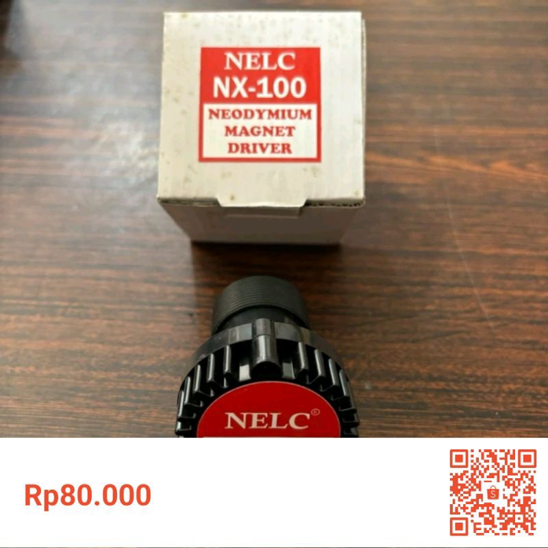 Driver tweeter Nelc NX100 magnet Neodymium