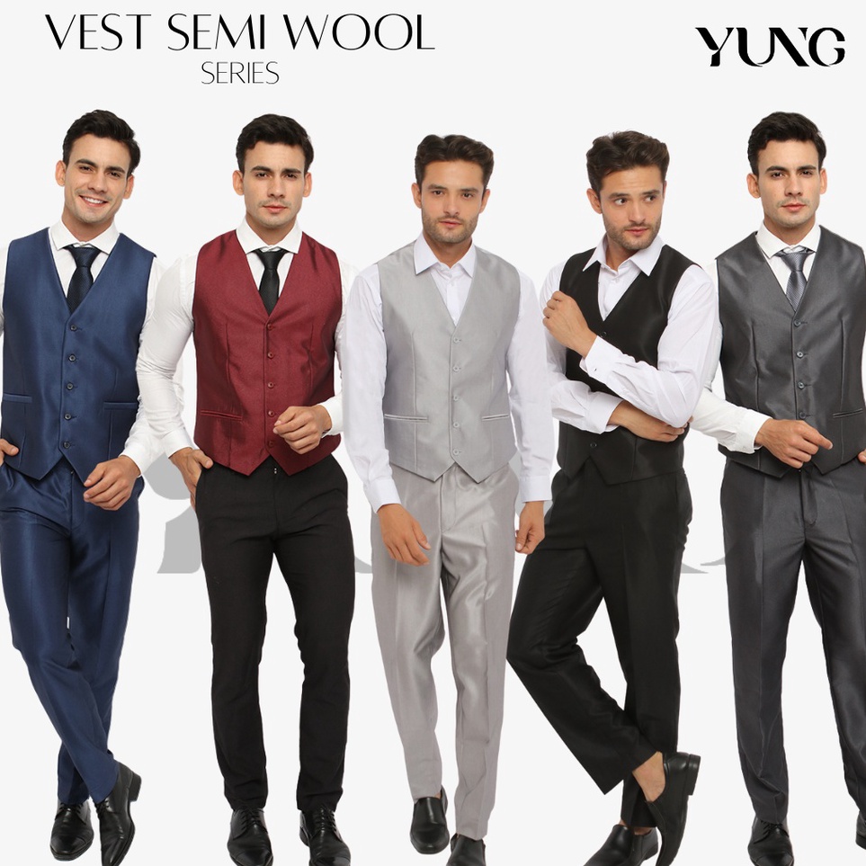 Rompi Pengantin Rompi Wedding Vest Nikah Rompi Pria dalaman jas