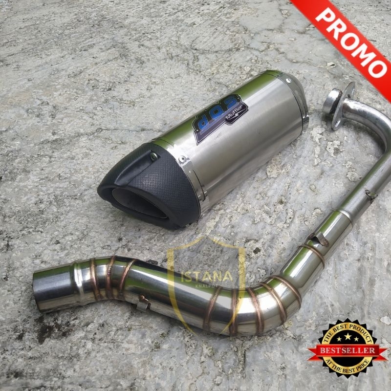 Knalpot Dos Muffler Nmax Aerox PCX Lexi Adv Vario Xmax Beat Scoopy Mio