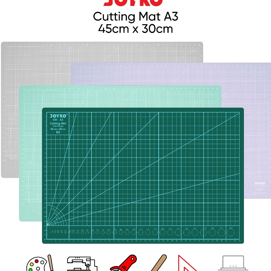 

KP8 Cutting Mat Alas Potong Joyko CMA3