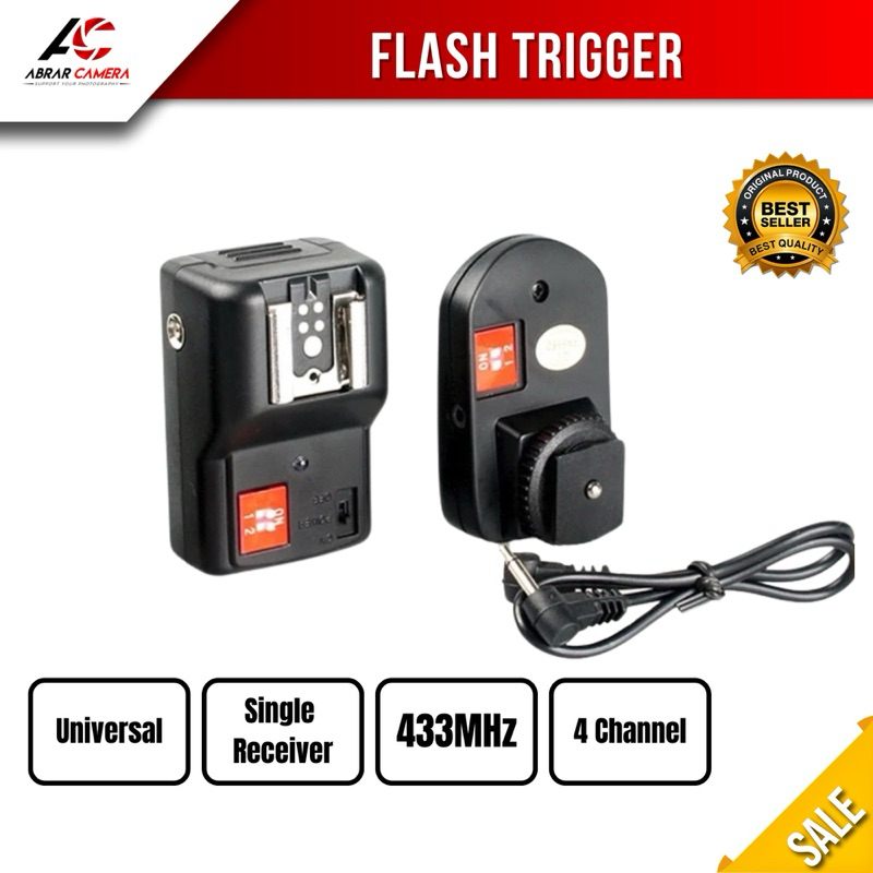 Nice PT-04NE Wireless Flash Trigger for Canon Nikon Triger Transmiter Receiver Flash Kamera External