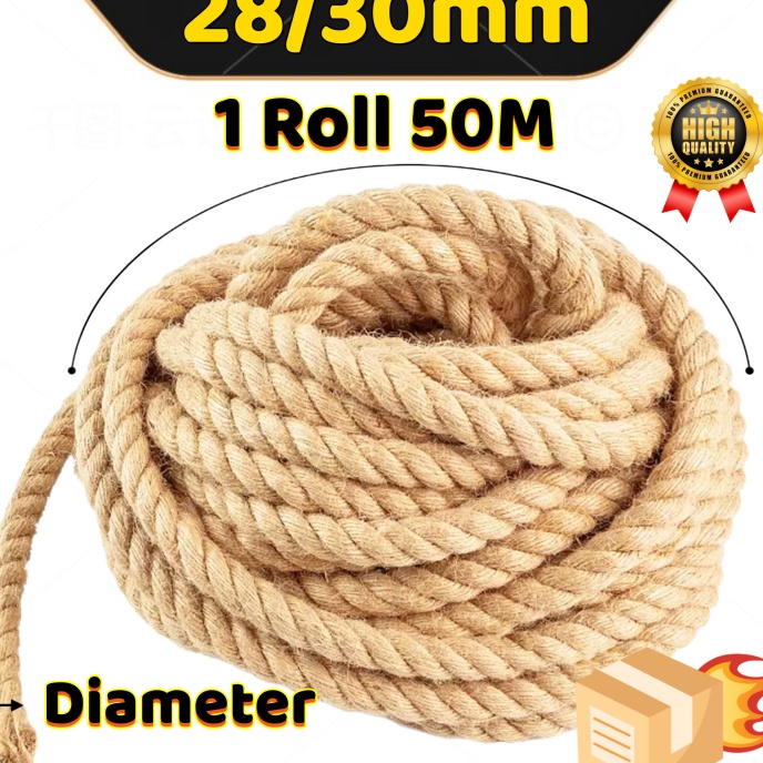 

KP8 Tali tambang besar 283mm Tarik tambang tali tambang manila goni dadung tampar tali tambang kapal