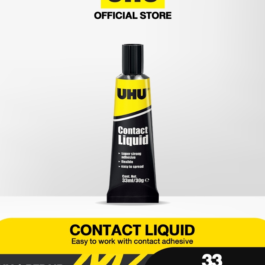 

Terjangkau Lem Sepatu UHU Household Contact Liquid 33 ml Blister