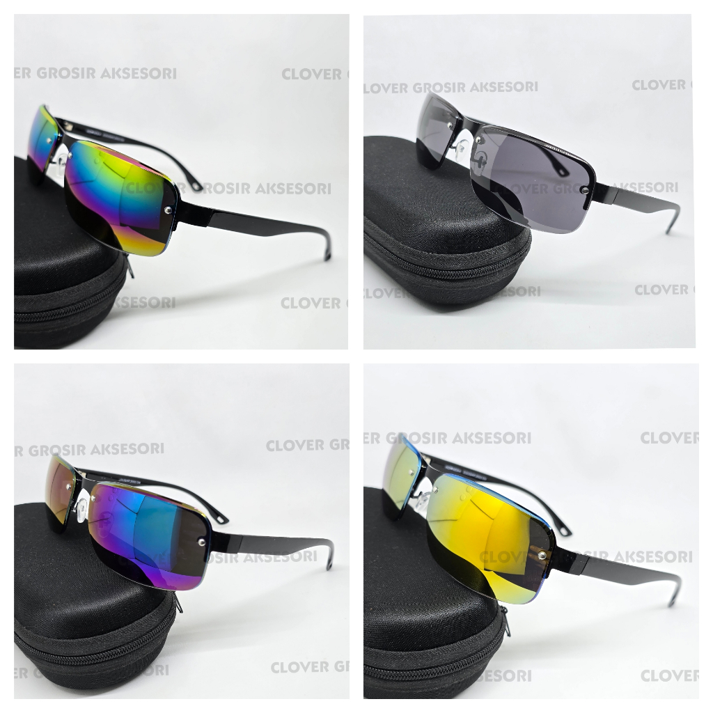 Promo kacamata terbaru pria wanita /kacamata gaya type cougar 2002