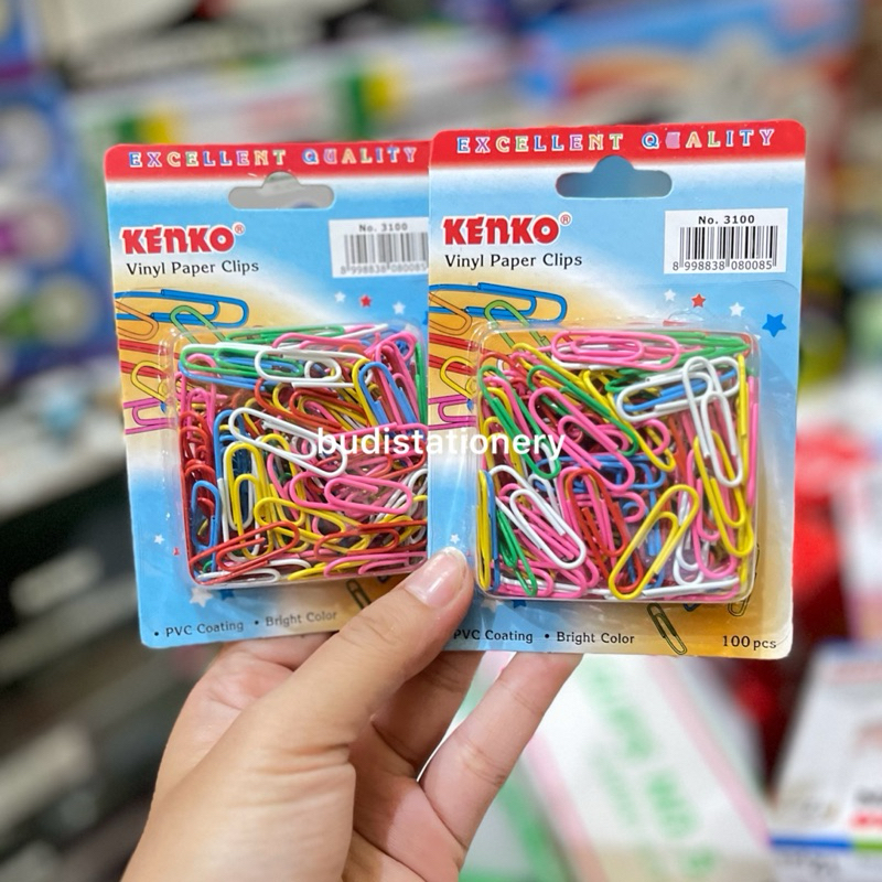 

(6 CARD) KENKO PAPER CLIP COLOR NO. 3100
