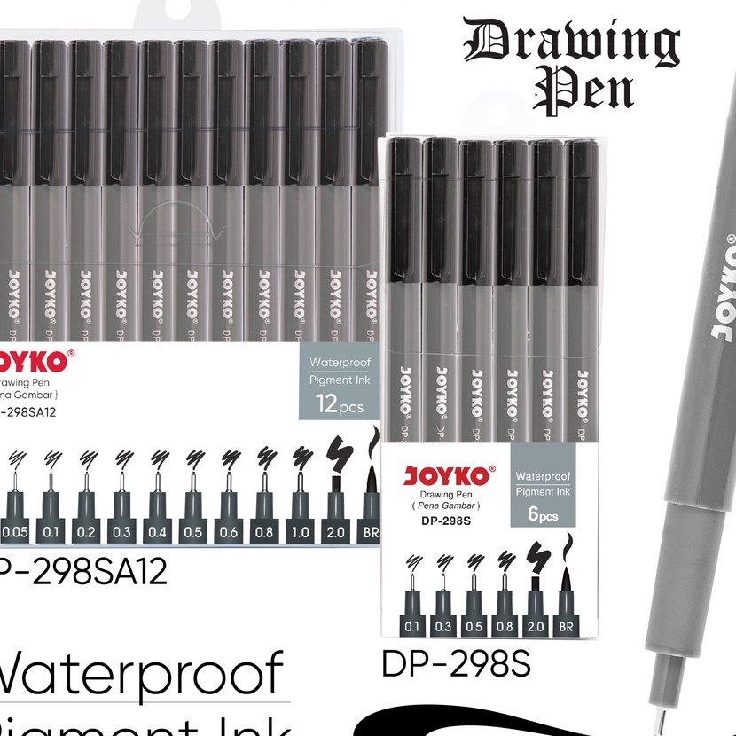 

HJ6 Drawing Pen Pena Gambar Joyko DP298S298SA12