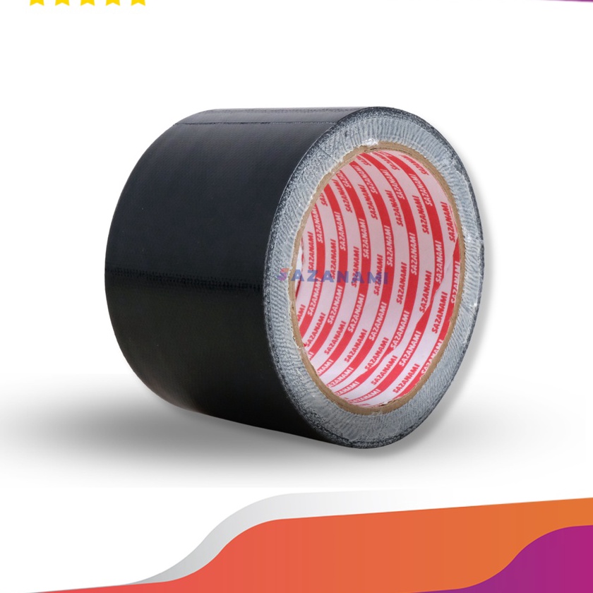 

FG2 SAZANAMI CLOTH TAPE 3 X 12M LAKBAN KAIN HITAM 72 CM