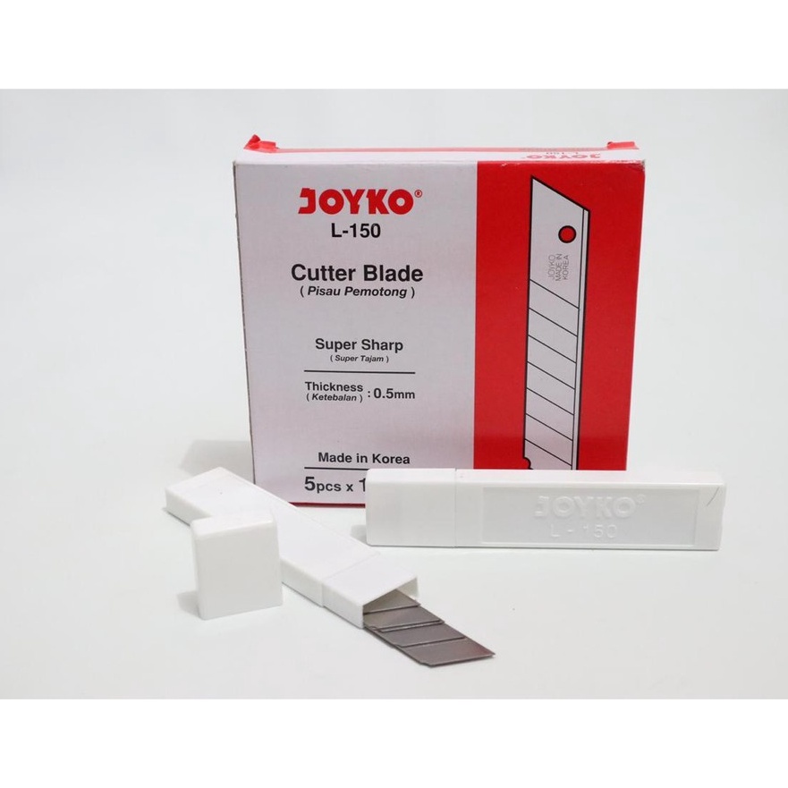 

KI3 Isi Cutter Mata Pisau Ukuran Besar Type L15 Merk Joyko Isi 12 tube