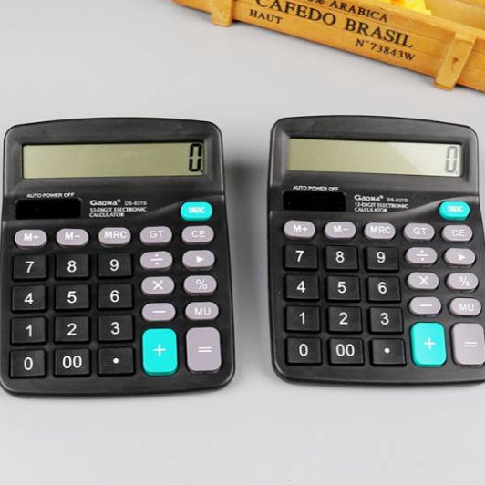 

HJ6 Kalkulator Energi Surya 12Digit Electronic Calculator GAONA DS837S