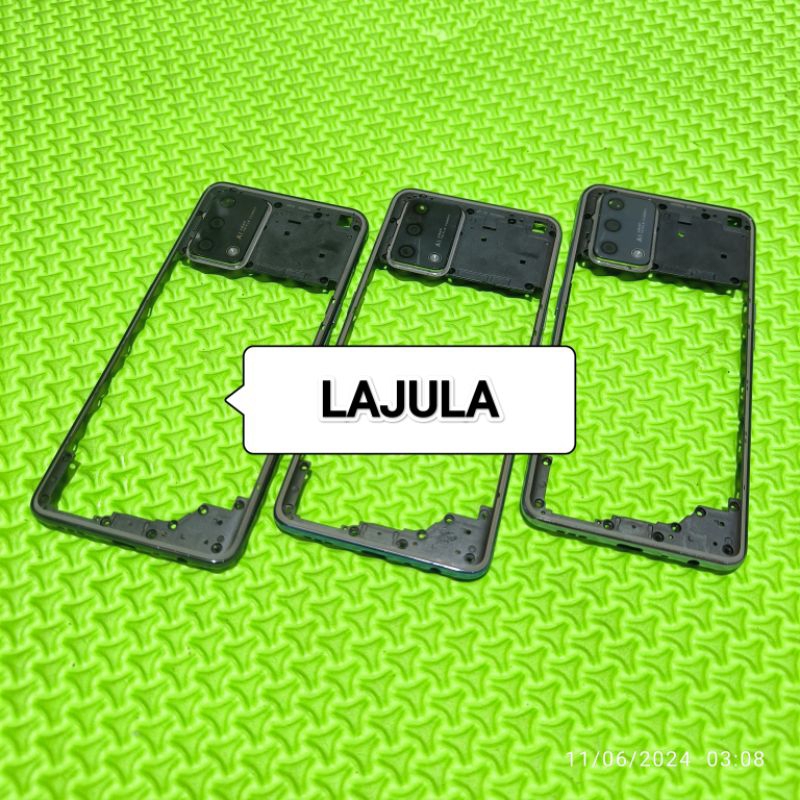 Bezel Bezel tutup mesin tulang samping Oppo a74 4g / Oppo a95 4g