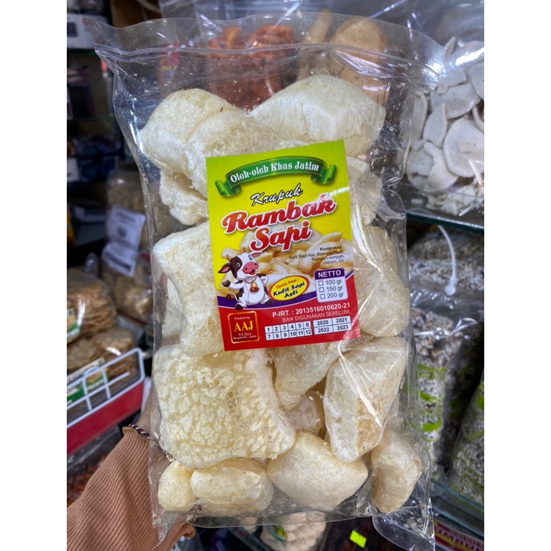 

SPESIAL DISKON KERUPUK RAMBAK SAPI KRUPUK KULIT SAPI DOROKDOK MURAH ENAK BERGIZI