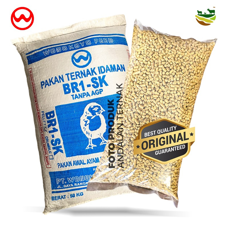 Pur Ayam BR1-SK Pelet 1kg