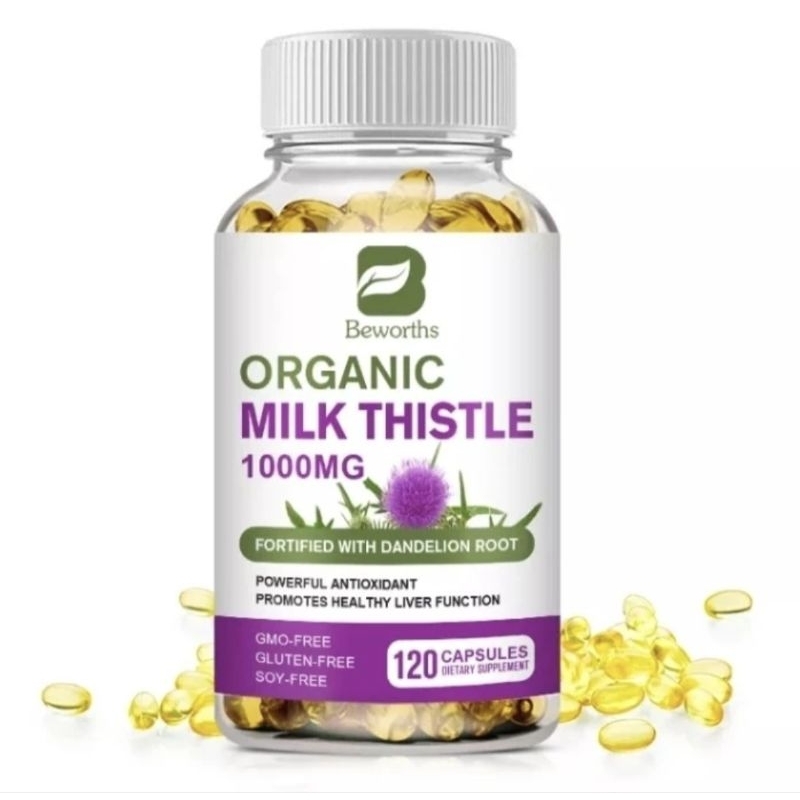 BEWORTHS ORGANIC MILK THISTLE 1000MG 120 SOFTGEL