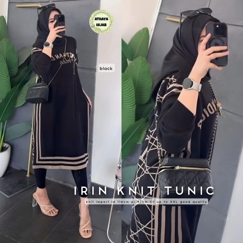 irin longtunik rajut by athaya haika long tunik ori marsela dress rajut import gamis rajut motif dre