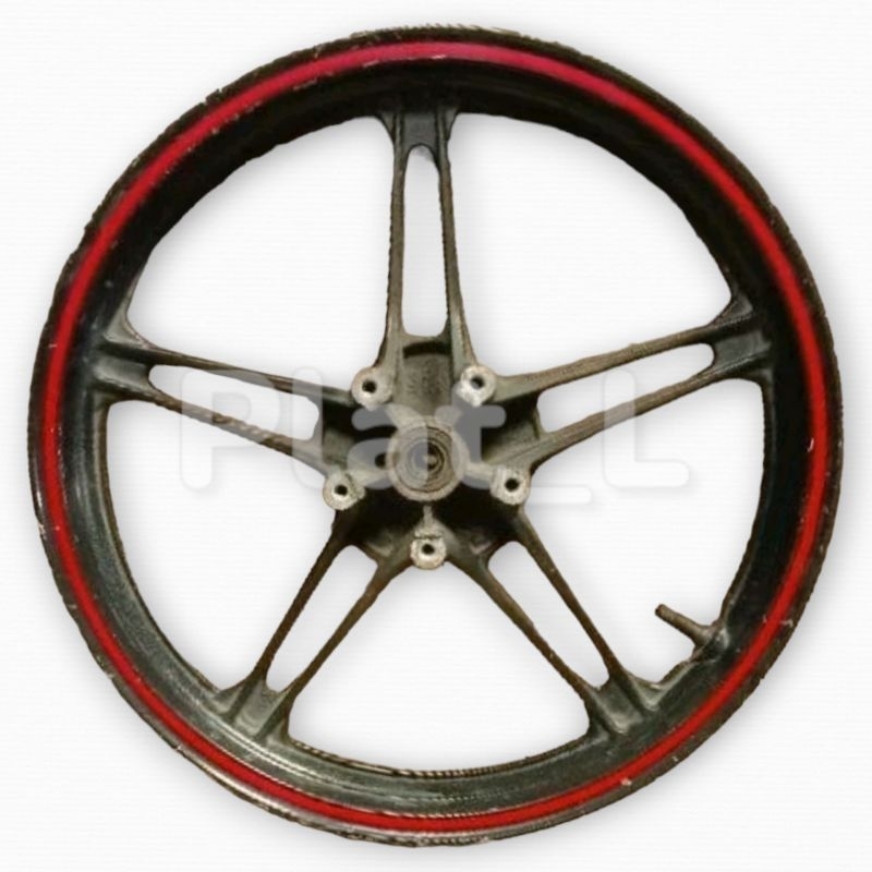 Veleg Velg RACING Bagian Depan Yamaha Vixion New Asli ORI Original YGP 1PA Copotan Motor