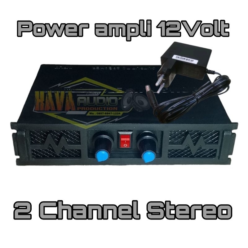 PROMO.. Power Amplifier Mini 5Volt dan 12Volt