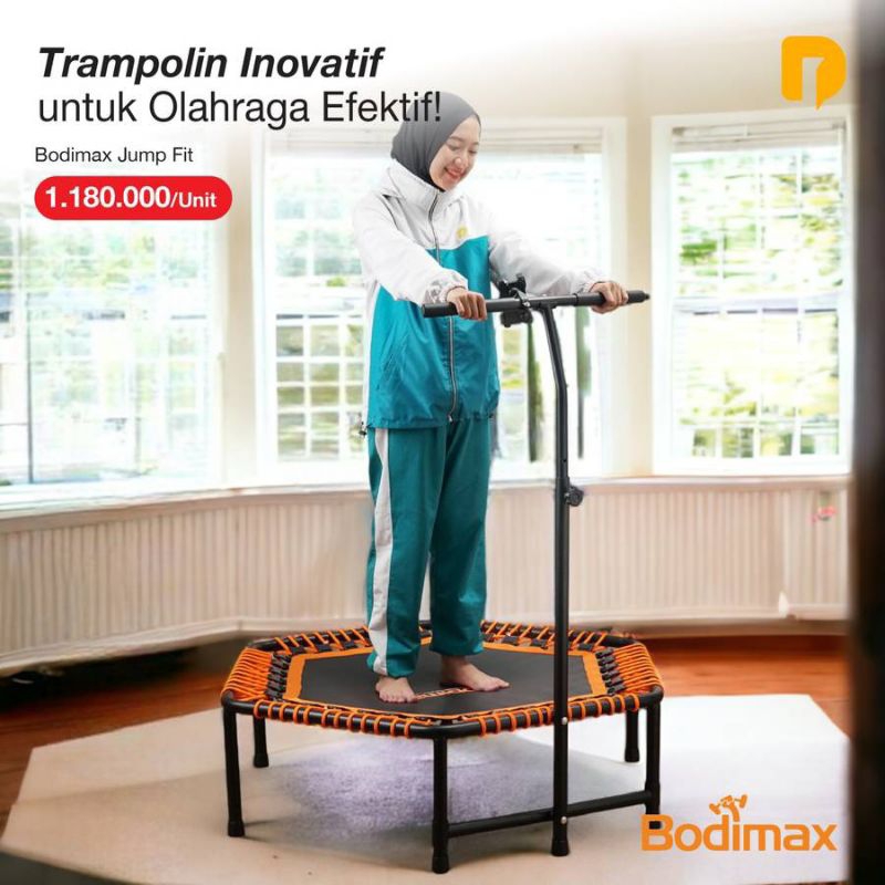 Bodimax jumpfit trampolin trampoline dewasa
