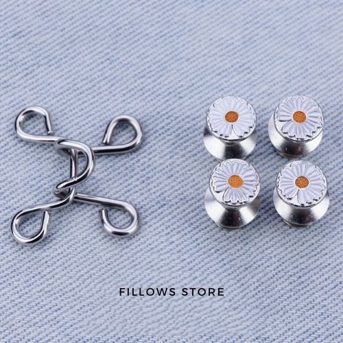 Kait Pengecil Jins Simpel Adjustable | Kait Pengecil Lingkar Pinggang Celana