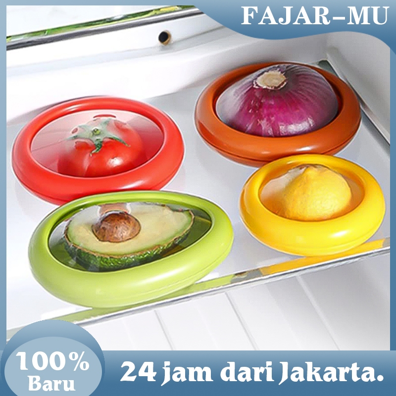 Kotak Penyimpanan Transparan Reusable Untuk Buah Dan Sayuran Storage Kulkas