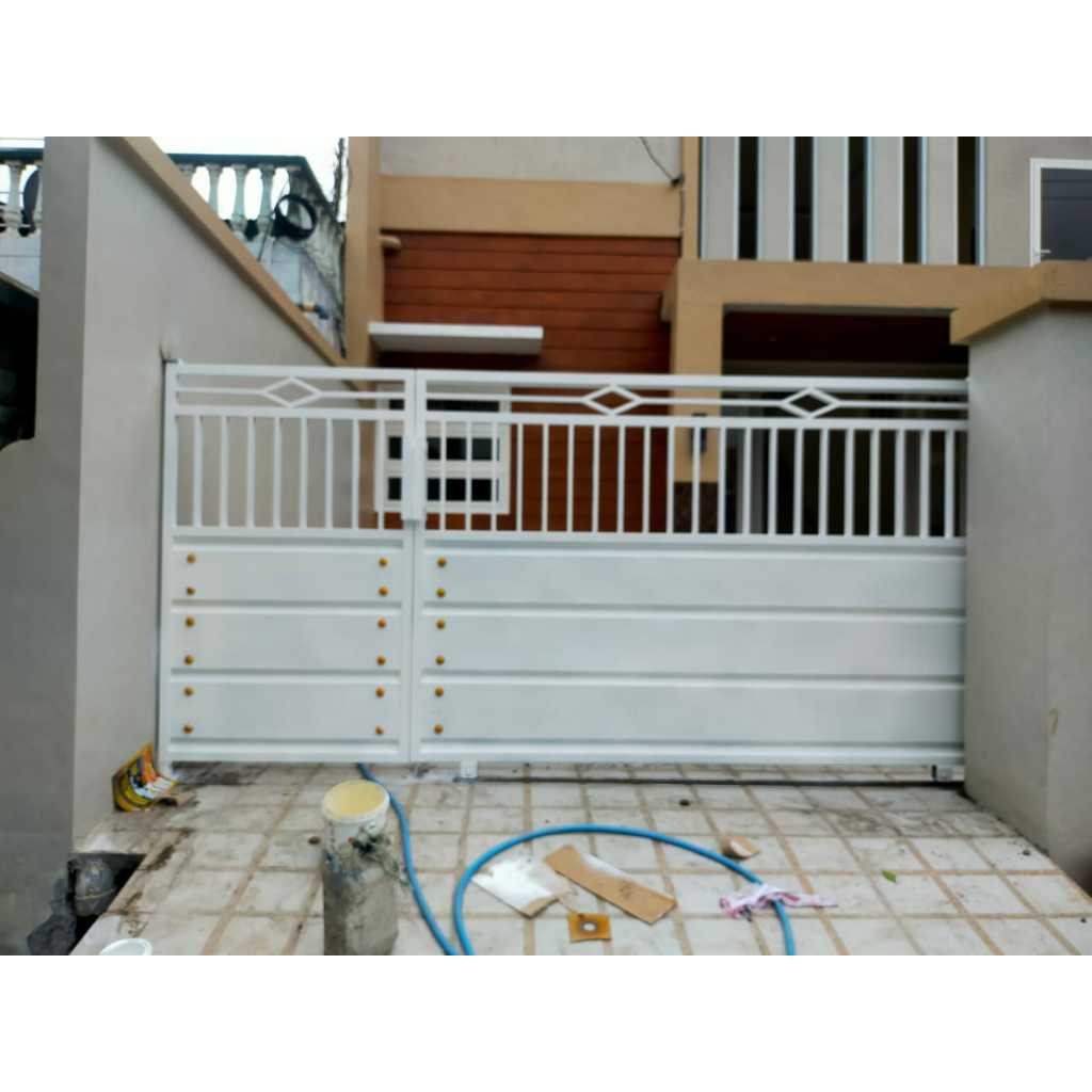 pagar plat besi hollow