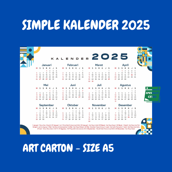 

OBRAL KALENDER DINDING 2026 UKURAN A5 - KALENDER PLANNER - KALENDER MEJA - KALENDER POSTER