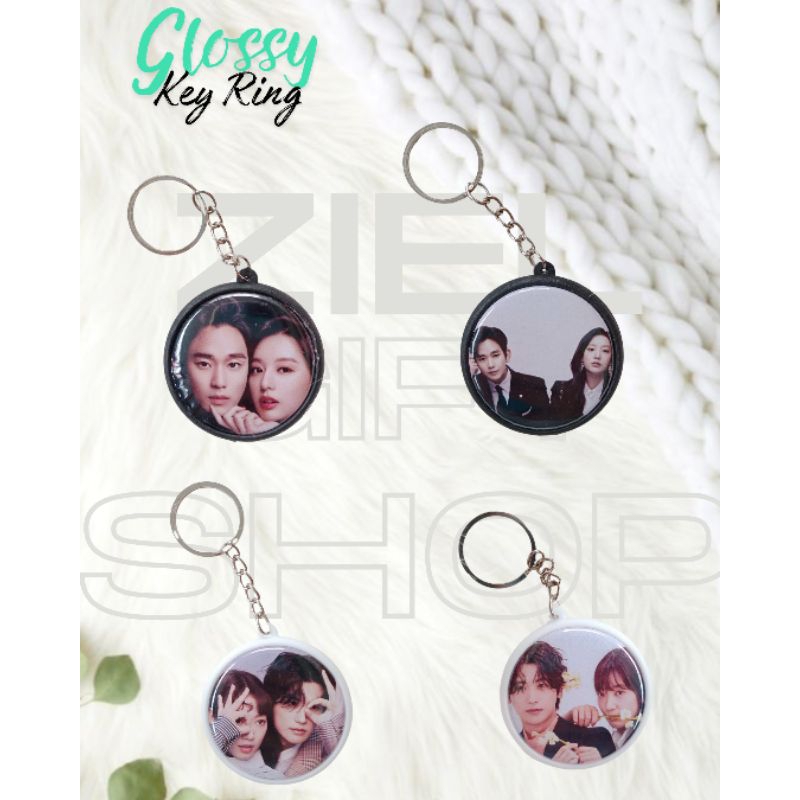 READY STOCK || Gantungan kunci Drakor || Ganci custom