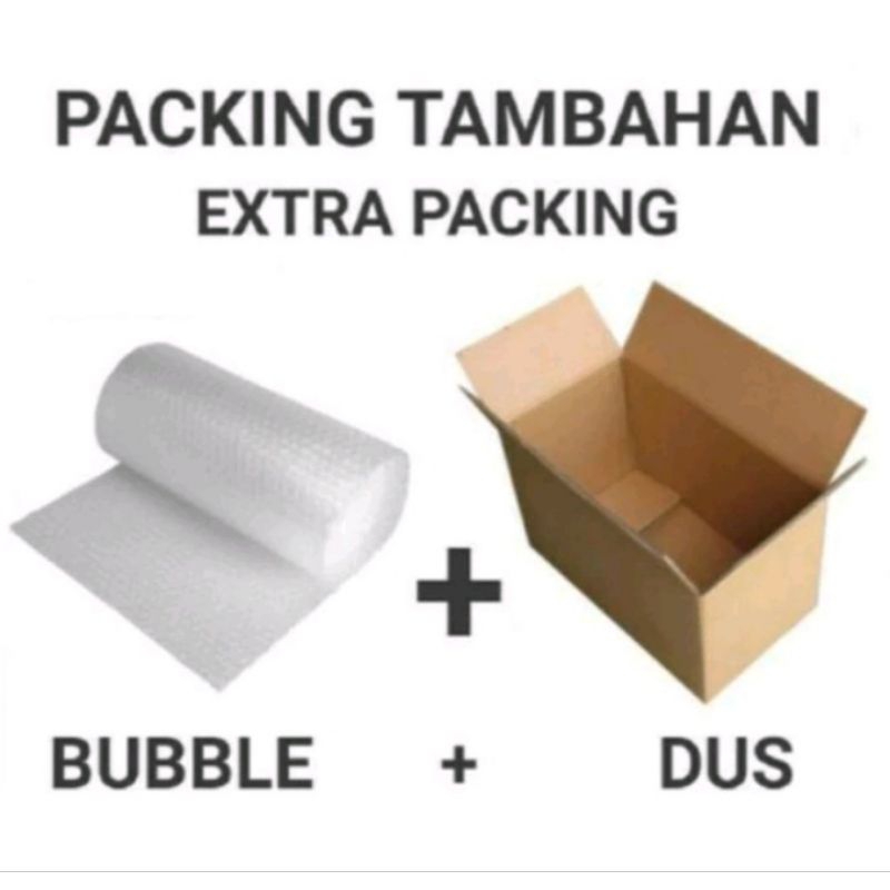 

BUBBLE WRAP +DOS PELINDUNG PAKET SAAT PENGIRIMAN
