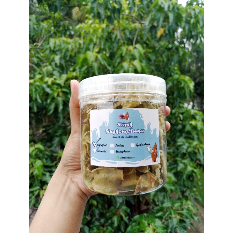 

kripik singkong lumer// kripik singkong matca// KERIPIK SINGKONG TOPLES 600ML//cemilan viral/kripik buah
