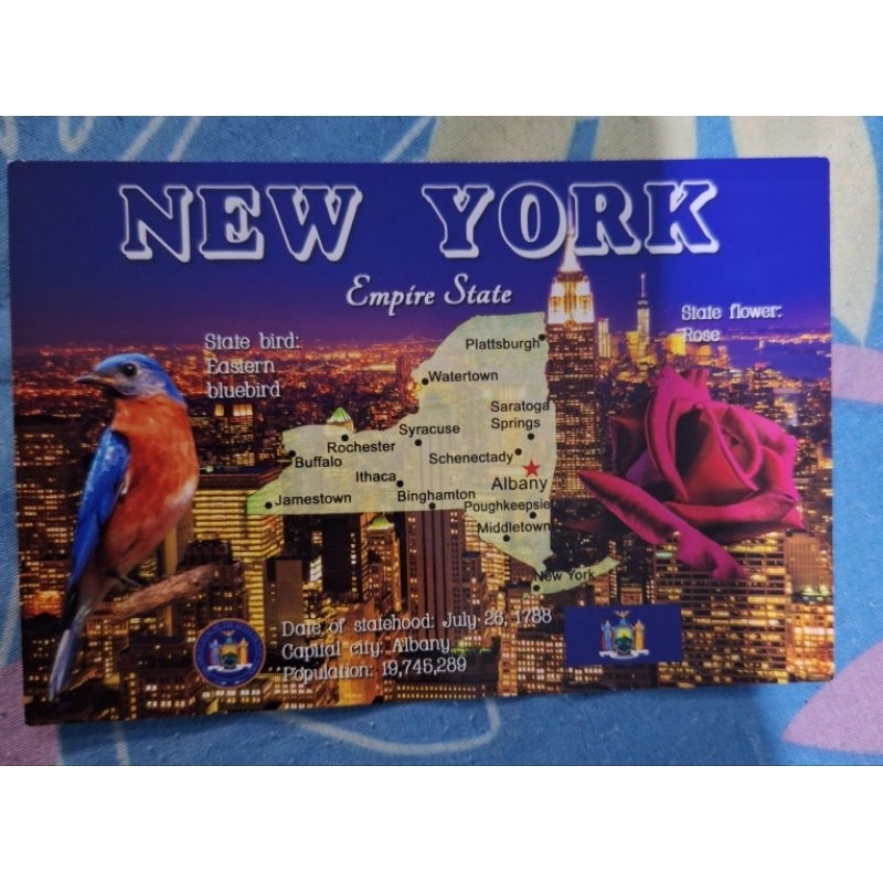 

Kartu pos new york amerika